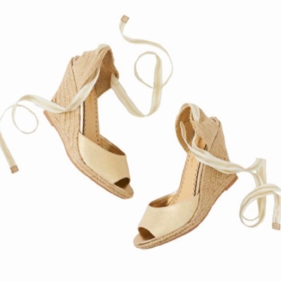 Lilly Pulitzer Shoes - Lilly Pulitzer Espadrille Alyssa Wedge size 7
